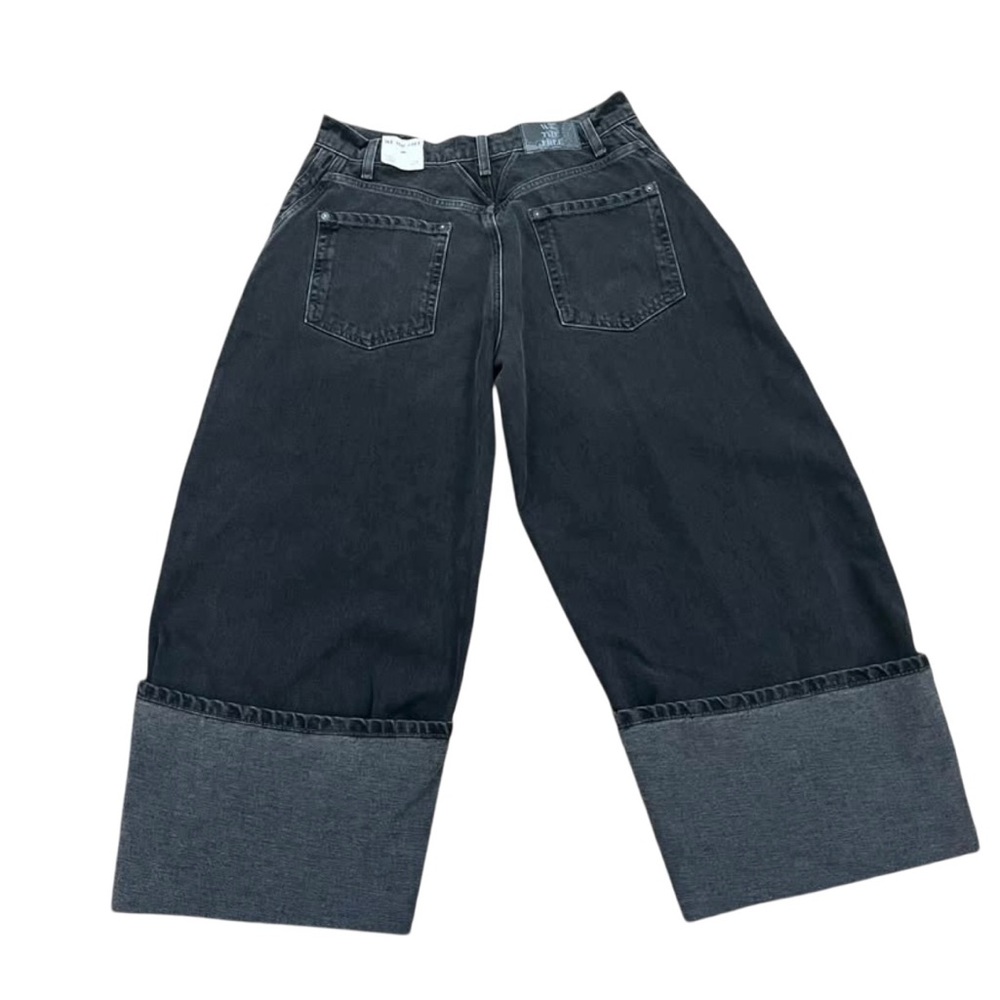 Free People We The Free Olsen Cuffed
Barrel Jeans Sz 29 - Picture 4 of 10